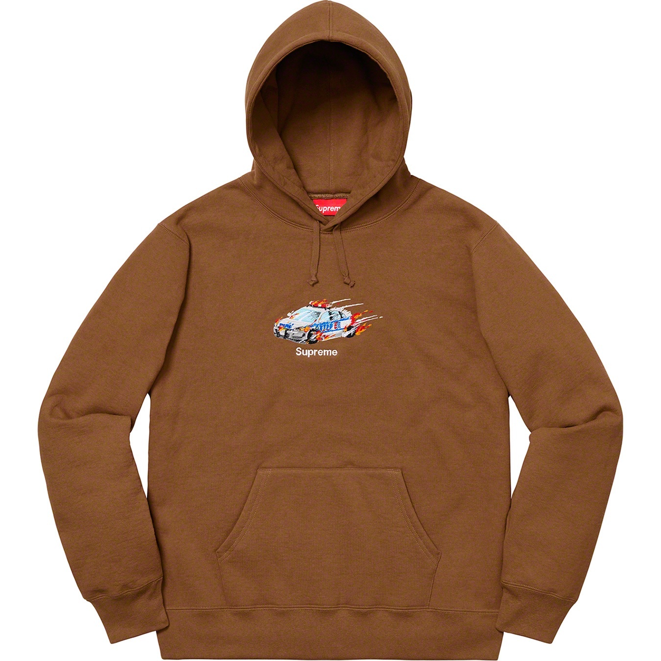 Cop Car Hooded Sweatshirt view 8